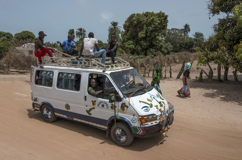 Hire a van for the day if you're going on a trip with a larger group